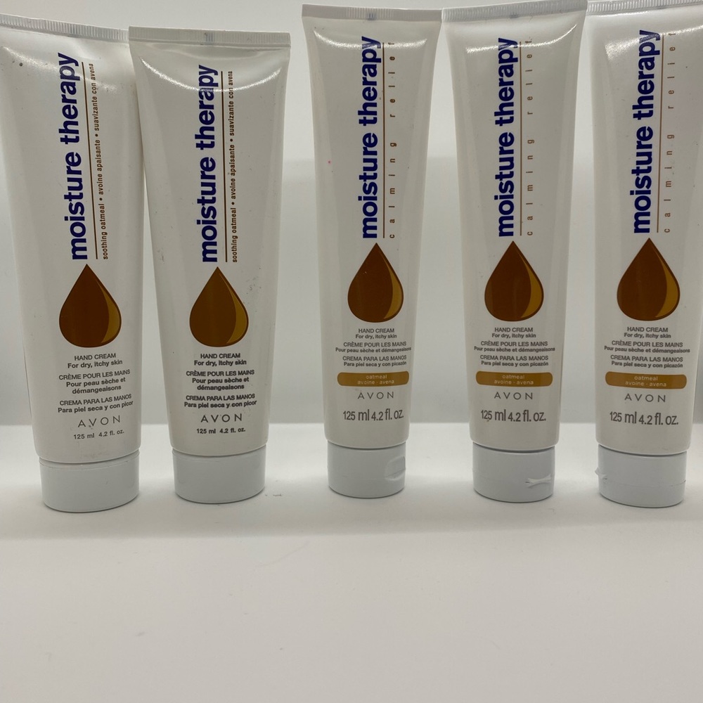 AVON MOISTURE THERAPY - Oatmeal lot of 8